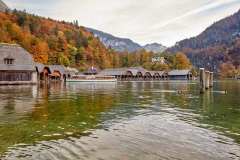 Gemeinde Schönau Landkreis Berchtesgadener_Land Königssee Bootshäuser (Dirschl Johann) Deutschland BGL